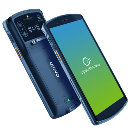 優(yōu)博訊DT50 5G(開(kāi)源鴻蒙版)PDA手持終端芯片和核心器件純國(guó)產(chǎn)化